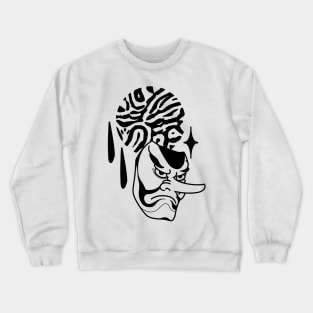 Universe mask Crewneck Sweatshirt